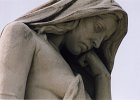 Photo 359a  This statue is from the Canadian War Memorial in France.  It is amazing how the artist captured the sadness of mothers loosing their sons.  (near Arras, France)
